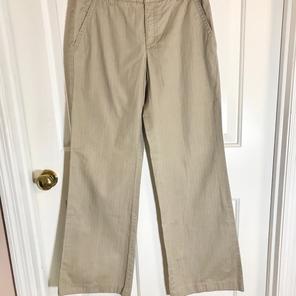 Esprit Khaki Pinstripes Pants - Picture 8 of 8